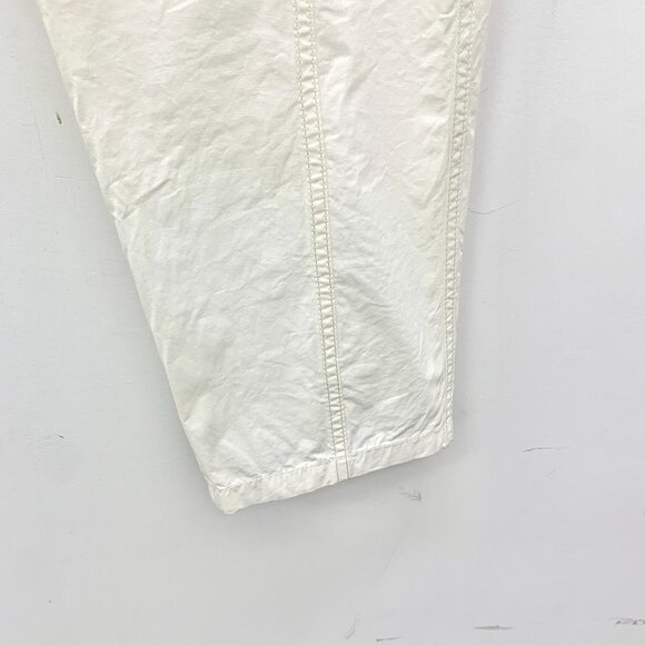 Gucci White Cotton Drawstring Casual Trousers W/ Striped Webbing Details Size M/ - Picture 5 of 8